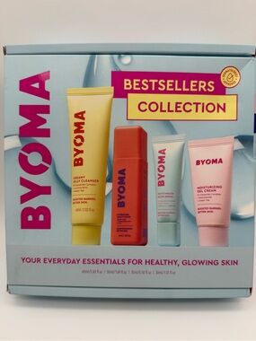 BYOMA - Bestsellers Collection - Women Skincare Set (Yellow, Red, Blue, Pink)